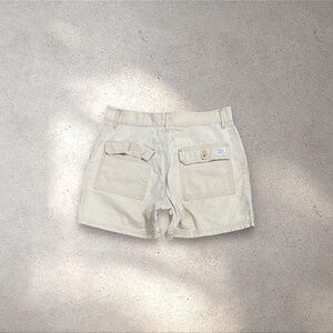 Vtg Roxy Cream High Rise Shorts